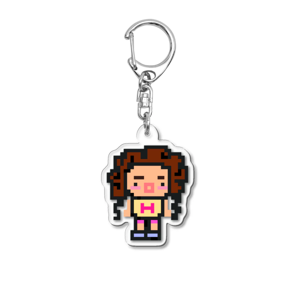 saoriのほしはなチャン Acrylic Key Chain