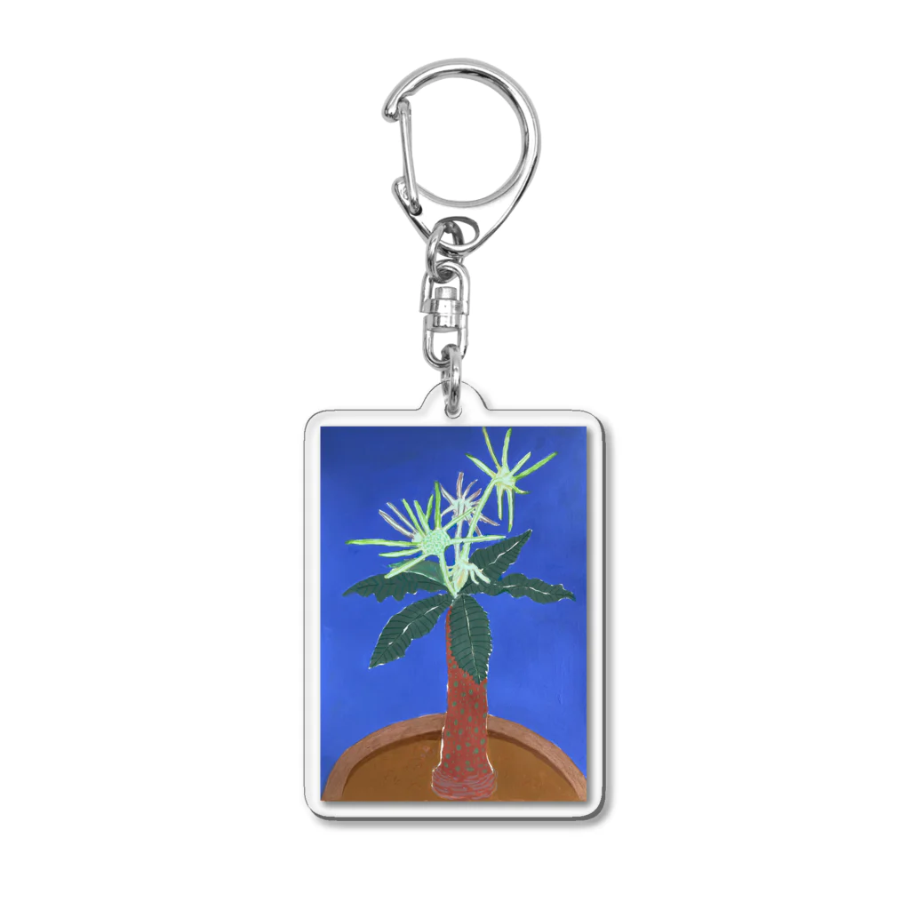 ルミリンネの多肉植物 d Acrylic Key Chain