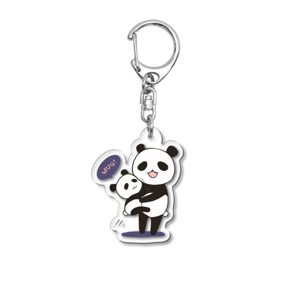 RIU  Marcheのハグパンダ🐼 Acrylic Key Chain