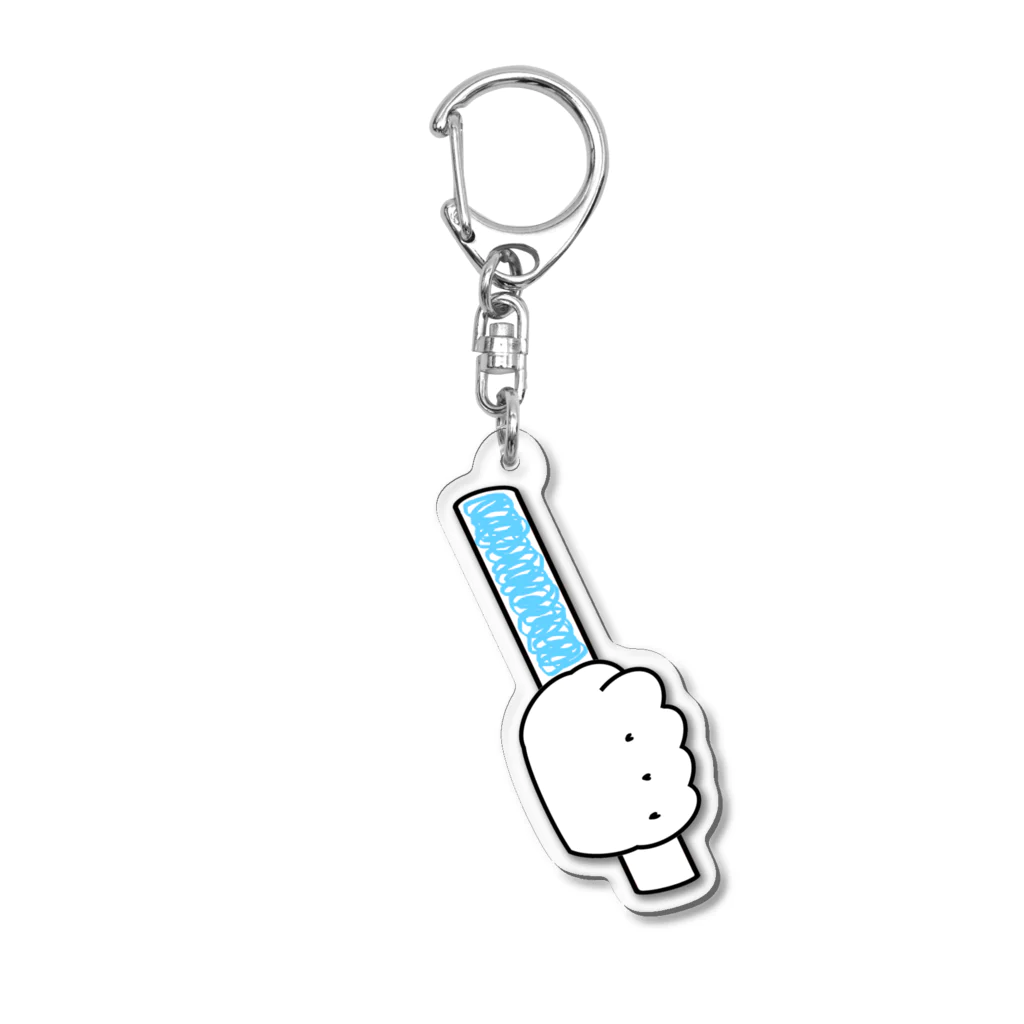 oshigoto_akachanの【SKYBLUE】推しごとあかちゃん Acrylic Key Chain