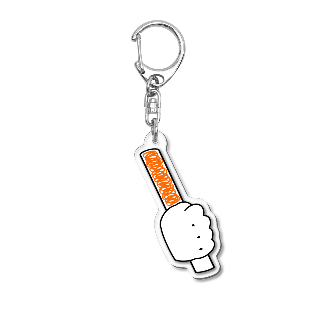 oshigoto_akachanの【ORANGE】推しごとあかちゃん Acrylic Key Chain