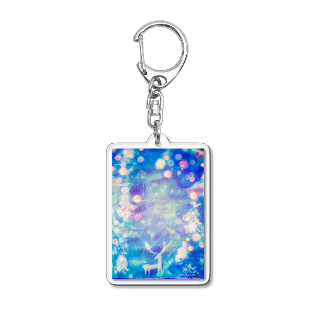 Laugh Rain LaboのThe Sacred Forest Acrylic Key Chain