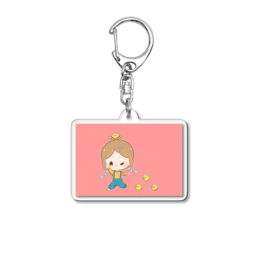 87*saku🌸のワイワイ Acrylic Key Chain