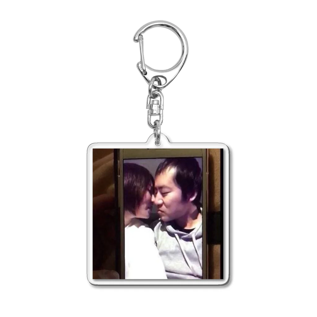 m-kubota0925のLOVE まなぶぅ Acrylic Key Chain