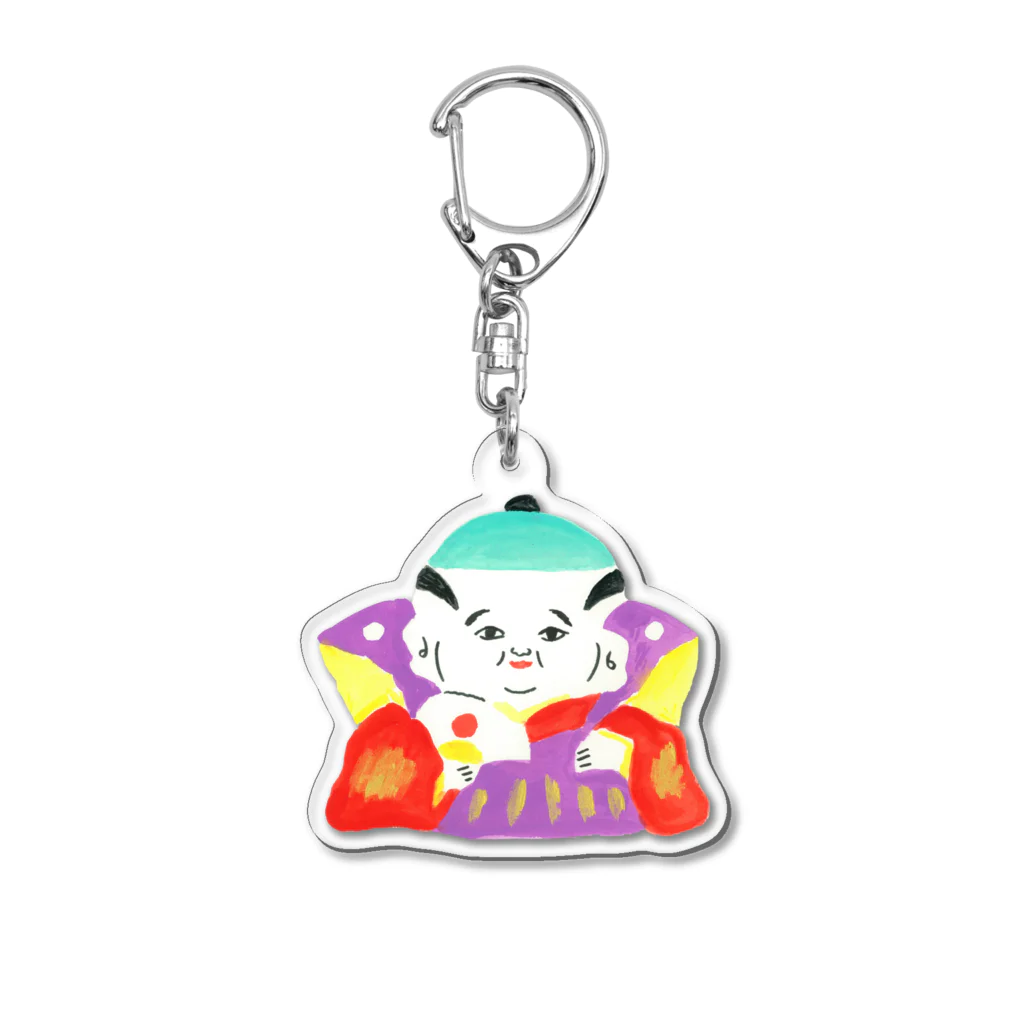 ヘロシナキャメラ売り場の福助 Acrylic Key Chain