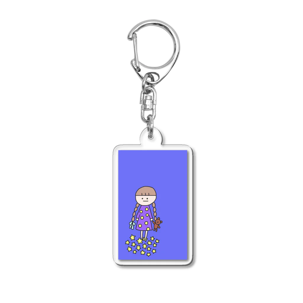 クリオネ。のおやすみなさい。 Acrylic Key Chain