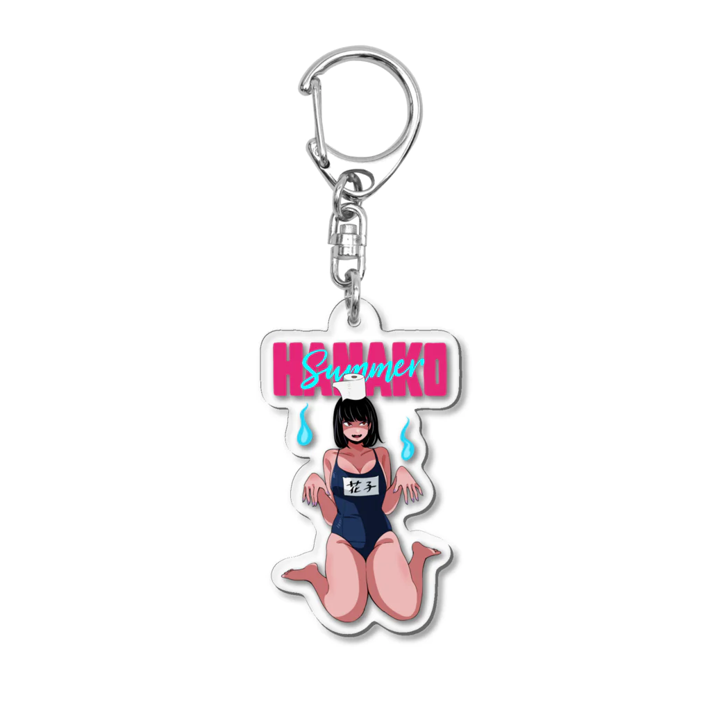 negimartの花子さん・夏バージョン  Acrylic Key Chain