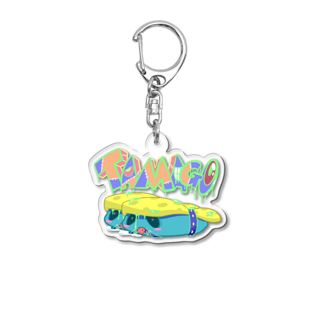 マハロ★のすしゾンビ　たまご Acrylic Key Chain