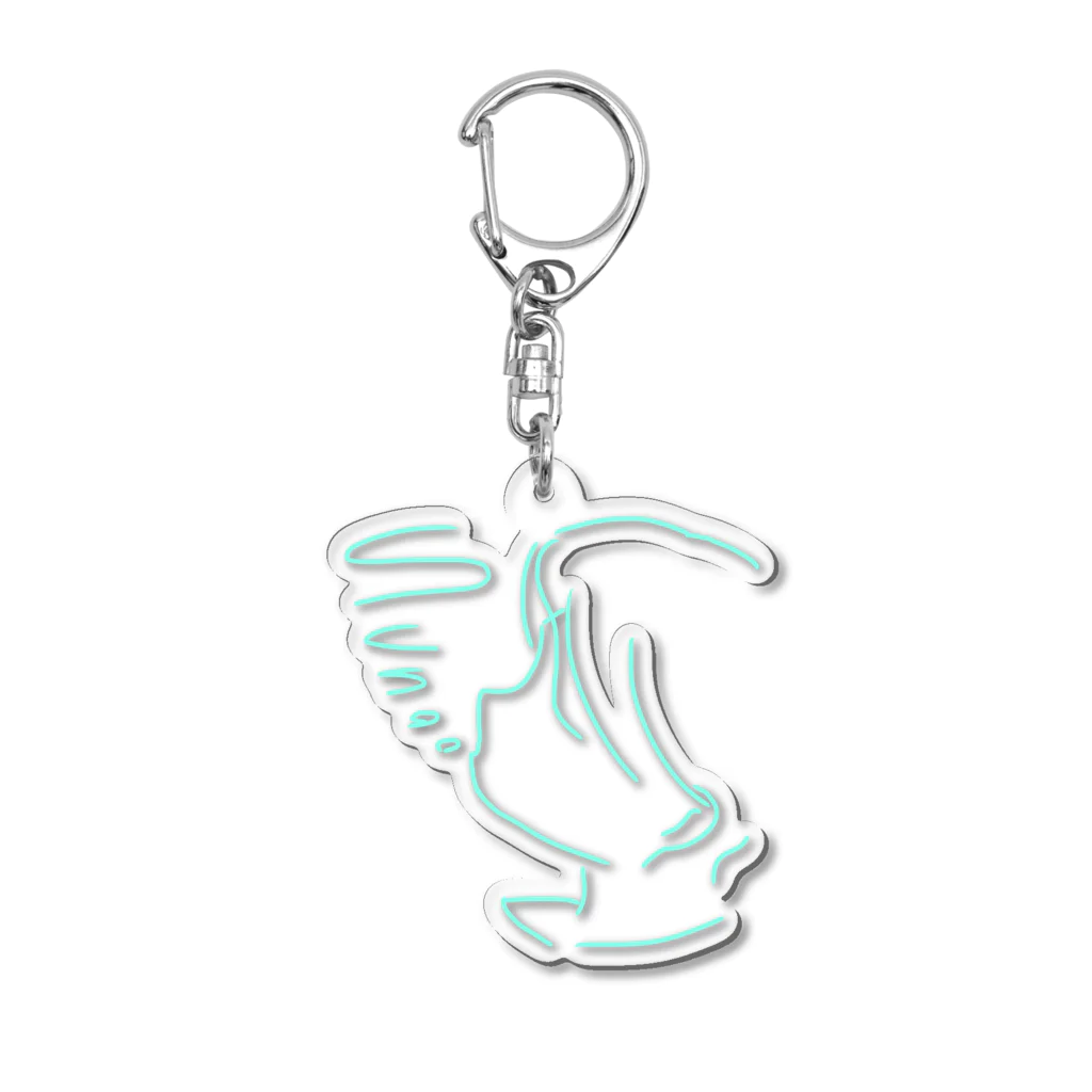 hakobuneの絵モイ (SunaO.special color) Acrylic Key Chain