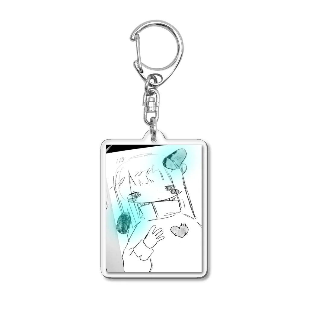 針山内臓のふなゃ Acrylic Key Chain