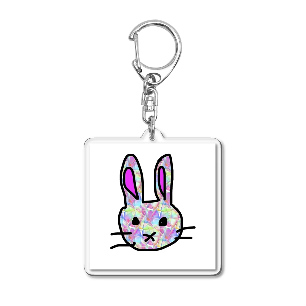 RARAのちょっとナマイキそうなウサギ Acrylic Key Chain