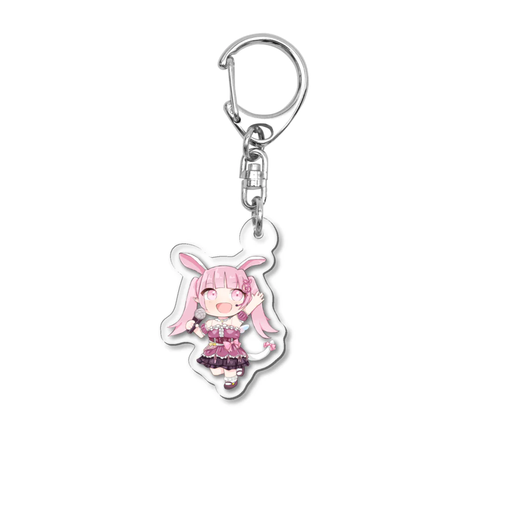 🐰うさぎにゃん🐈のミニうさぎにゃん Acrylic Key Chain