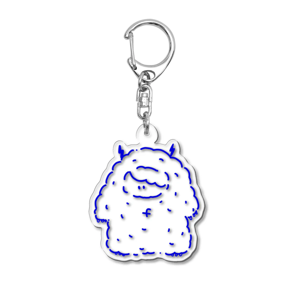 フワティのフワティ Acrylic Key Chain