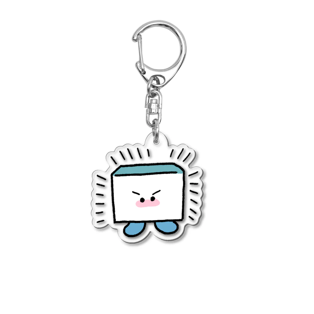 偽装出社の壁ちゃん Acrylic Key Chain