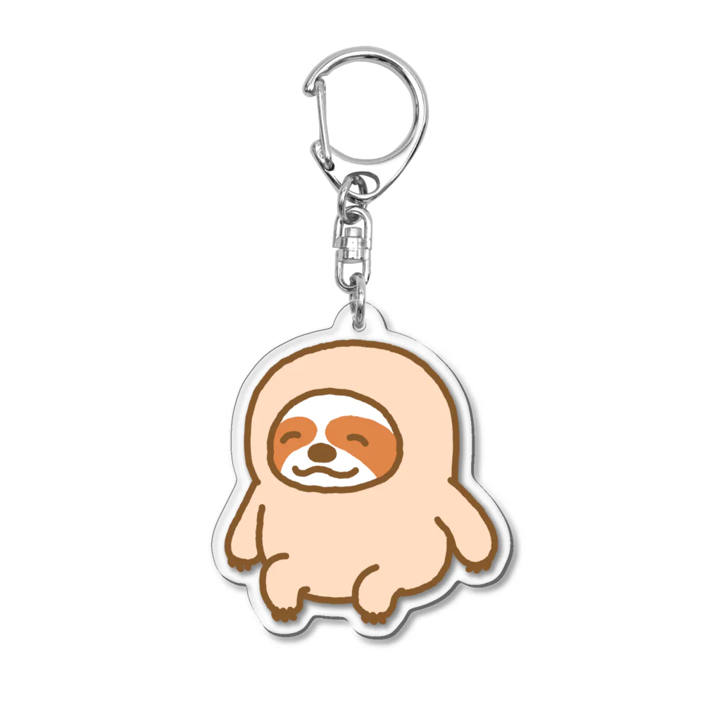 やわらかいもちのナマケモノ Acrylic Key Chain