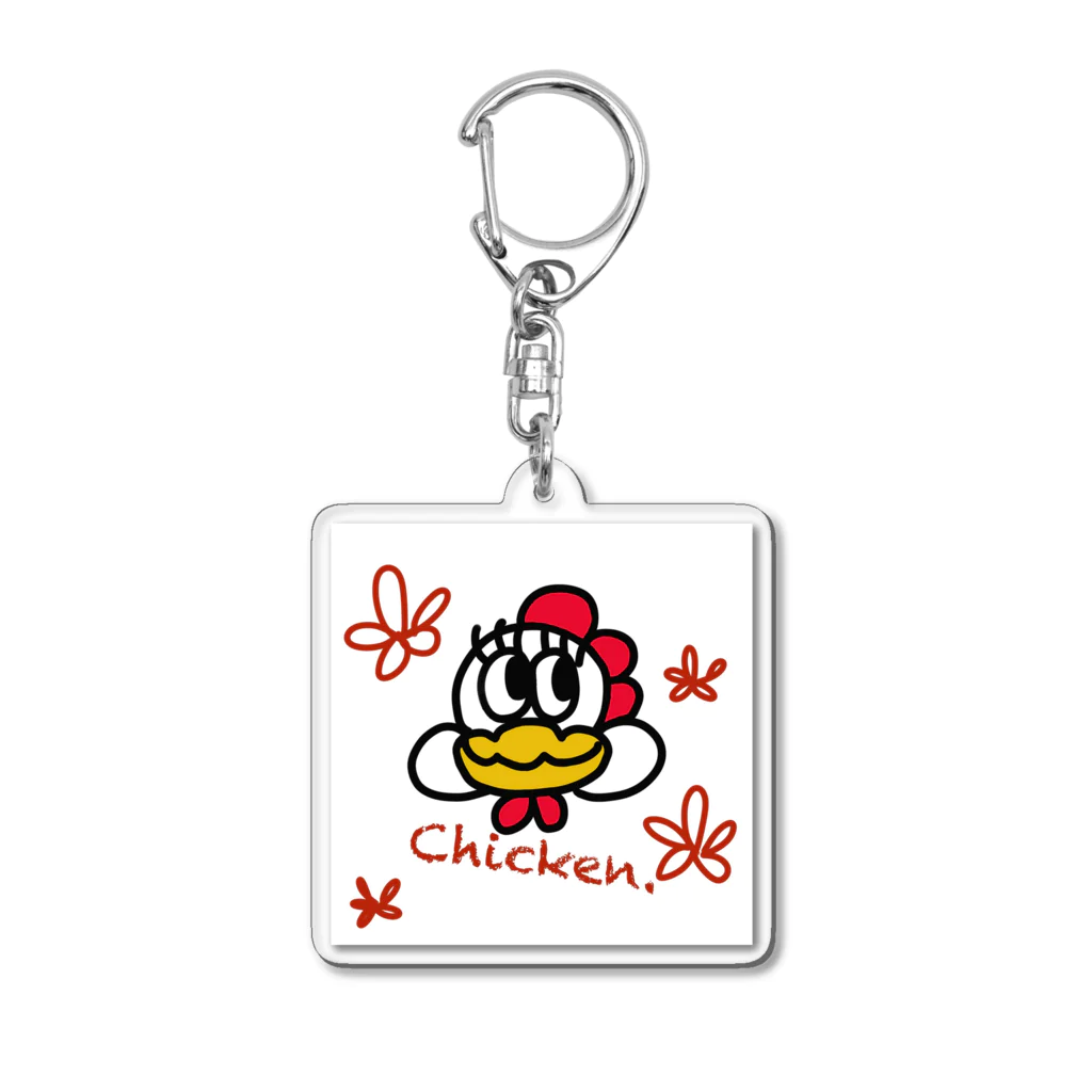 中村チキンマンのミネチキン Acrylic Key Chain