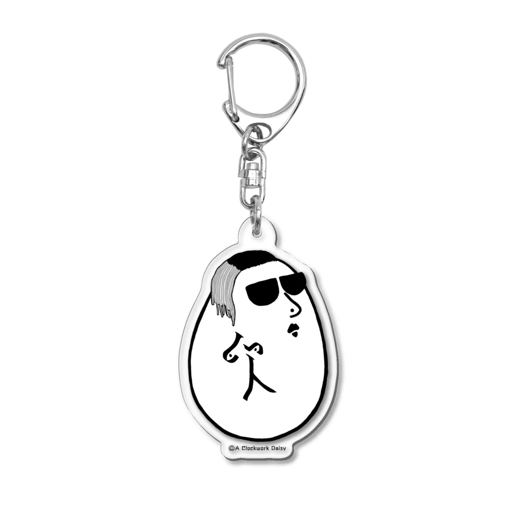 Culture Clubの[ 卵人 ] キーホルダー『卵人』 Acrylic Key Chain