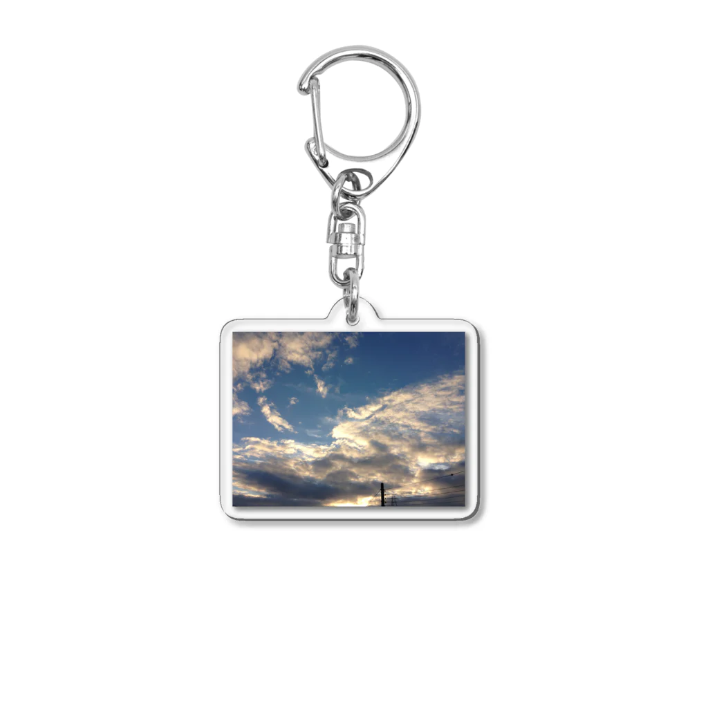 たばすこあまがえるのHoly Girl with Wings Acrylic Key Chain