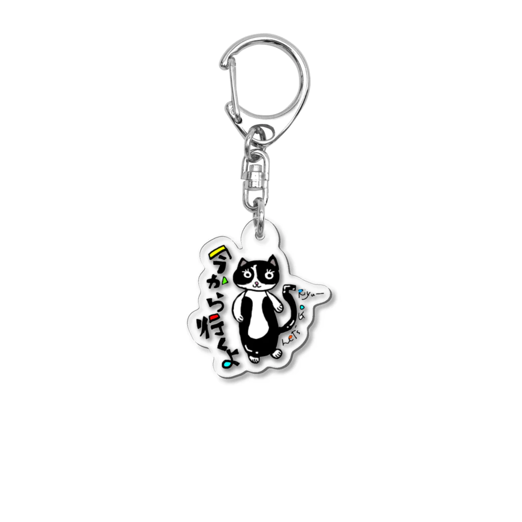 ateliers-jamumuのえびばでぃりゅーくん Acrylic Key Chain