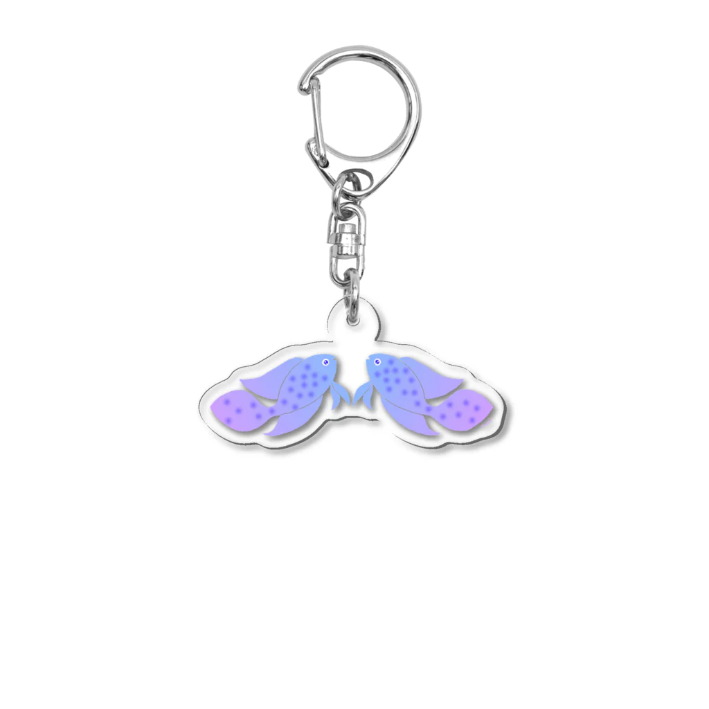 栗坊屋のメルヘンなシモフリタナバタウオ Acrylic Key Chain