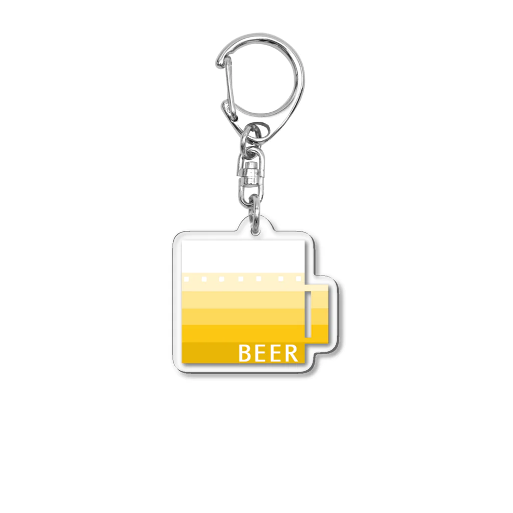 エキゾチックなビール瓶のエキゾチックな▢ビールvol.2 Acrylic Key Chain