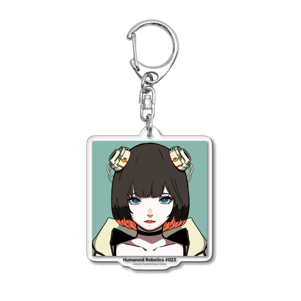 しゅりん - Shopのメカシリーズ #023 humanoid robotics Acrylic Key Chain