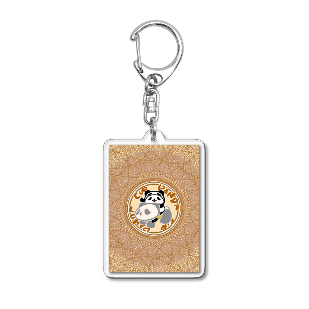 かぶぱんのかぶぱん Pイエロー F Acrylic Key Chain