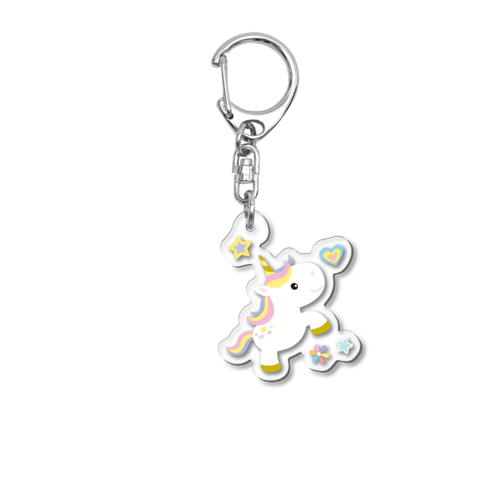 きらふわユニコーン公式グッズのきらふわユニコーングッズ Acrylic Key Chain