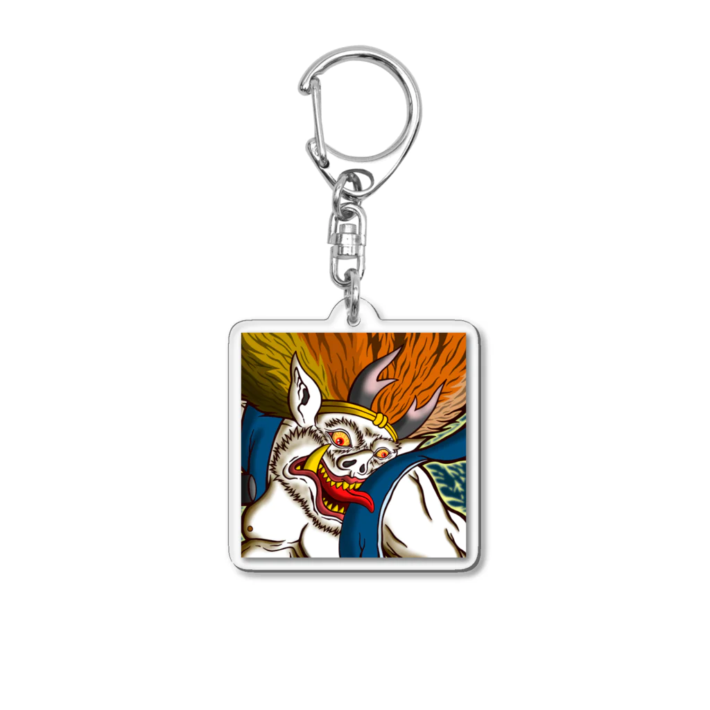 Siderunの館 B2の雷神【さいどらん。バージョン】 Acrylic Key Chain