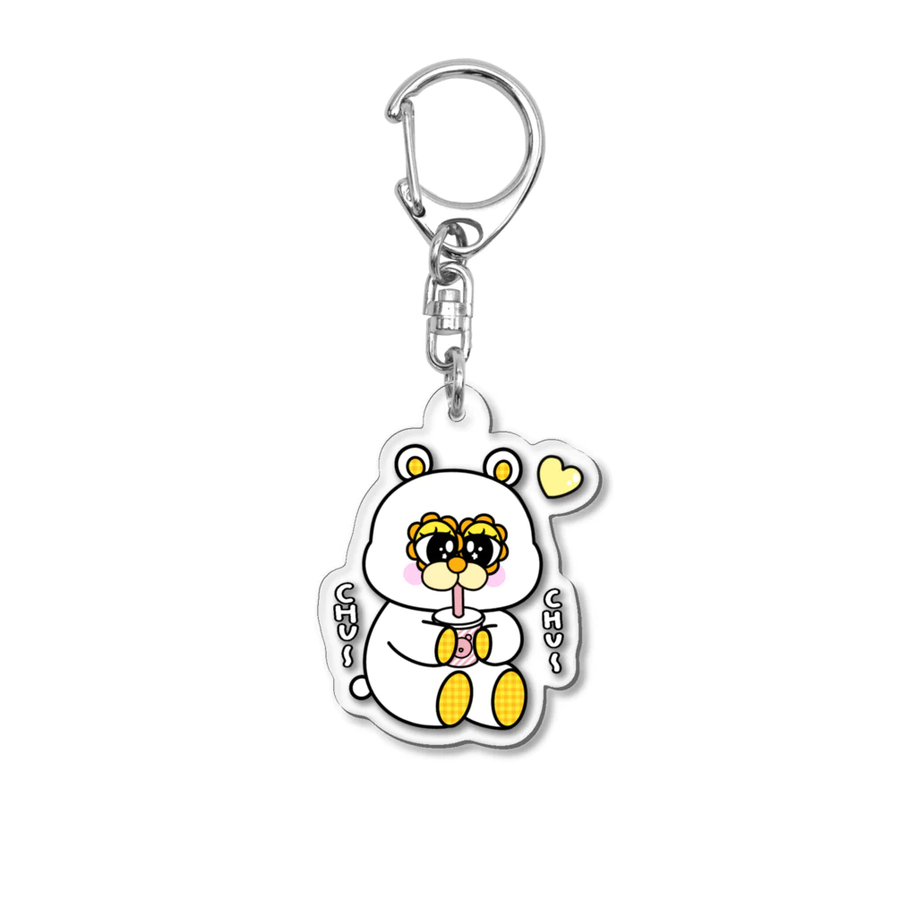 くまこの日常🧸のCHU〜CHU〜くまこ🧸 Acrylic Key Chain