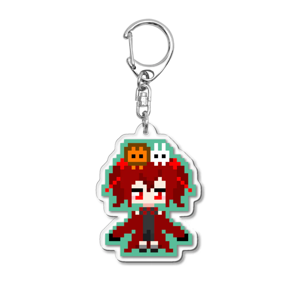 聖獣の森店の獅兎5 (半眼) Acrylic Key Chain