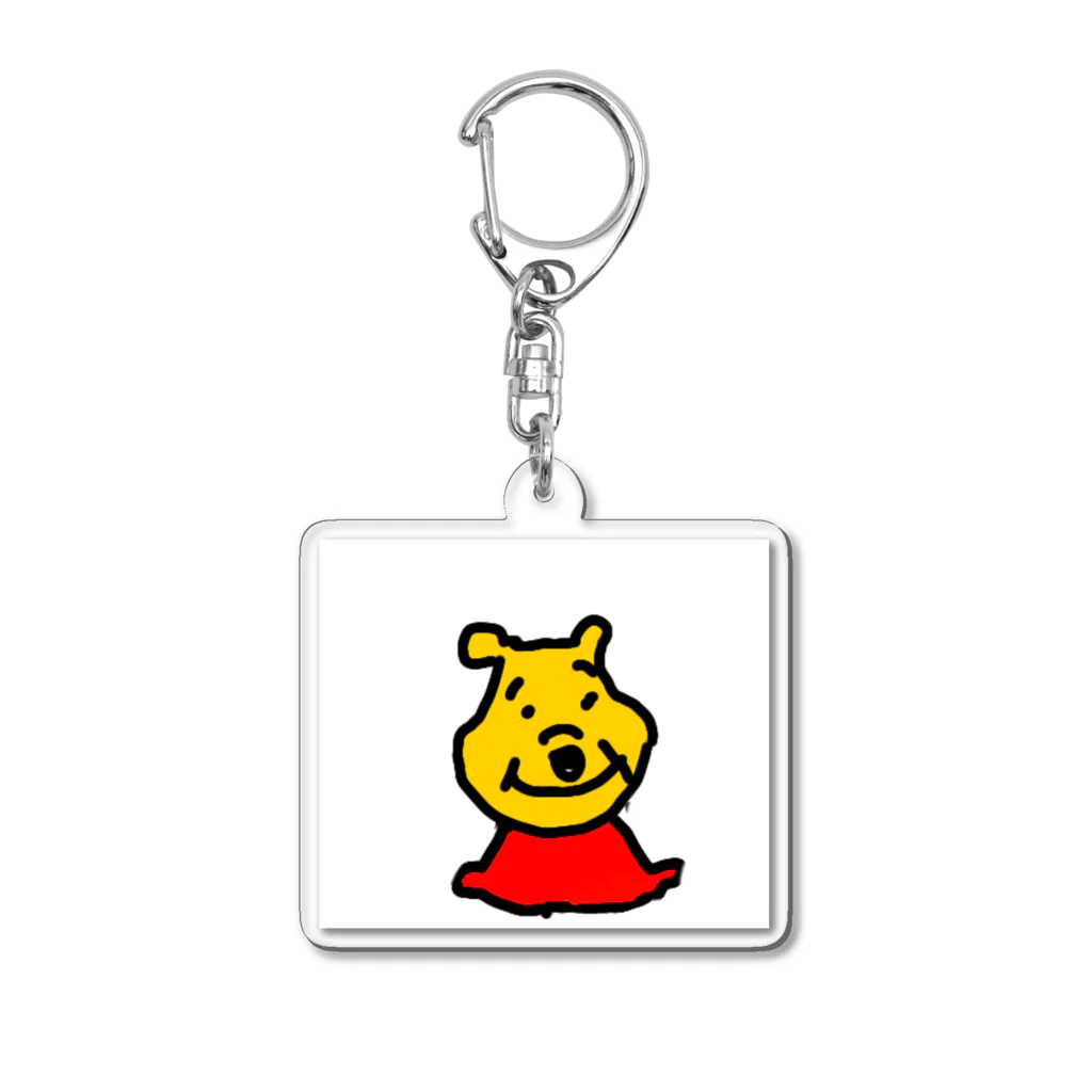 okintのゆるっと、プーさん Acrylic Key Chain