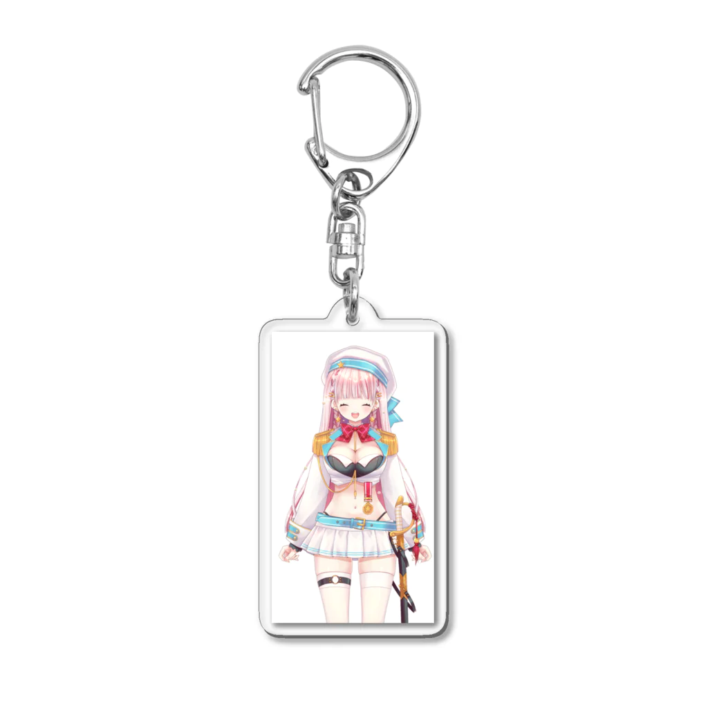 海乃しらす🐟@バ美肉VTuber準備中活動開始10月頃予定のしらすちゃん Acrylic Key Chain