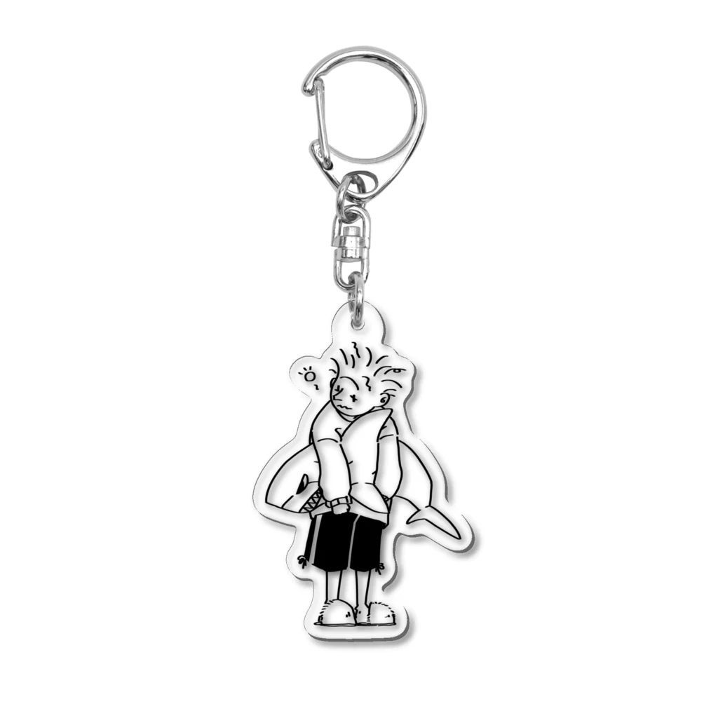 zawazawaのsleepyhead Acrylic Key Chain