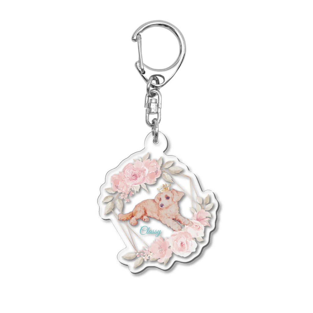 j'aime mignonne lalaのClassy Acrylic Key Chain