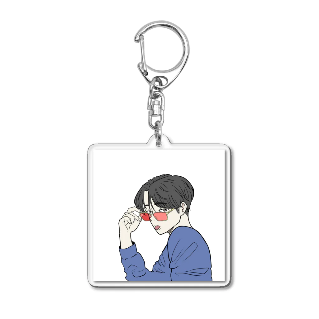 Yuki-collectionのDA☆I☆SU☆KE☆ Acrylic Key Chain