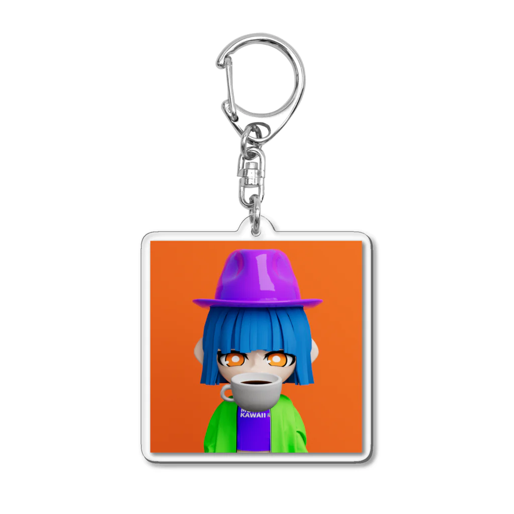 ksi's NFT collectionのDROP'S - META KAWAII #644 Acrylic Key Chain