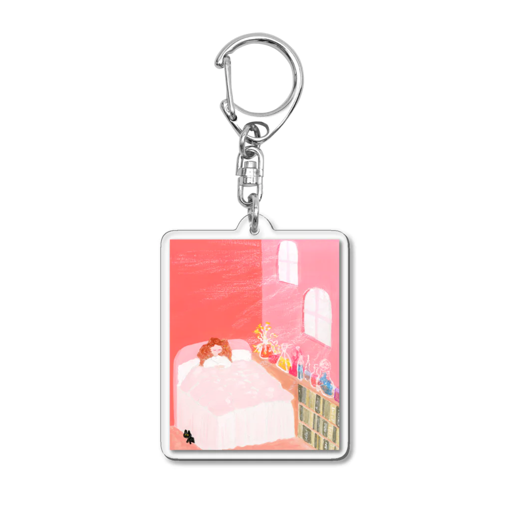 _0o0_の魔女の目覚め Acrylic Key Chain