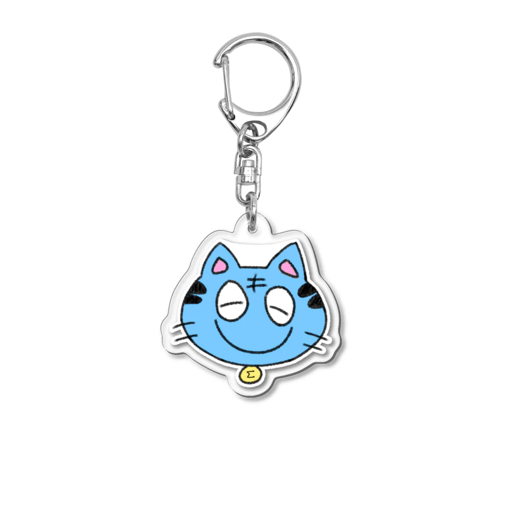 四十八願 総和のしぐまねこ Acrylic Key Chain