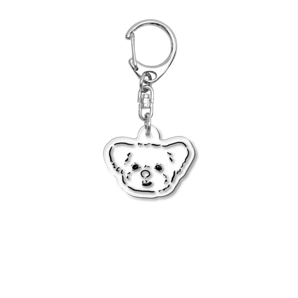 mapuのてんすけさん Acrylic Key Chain