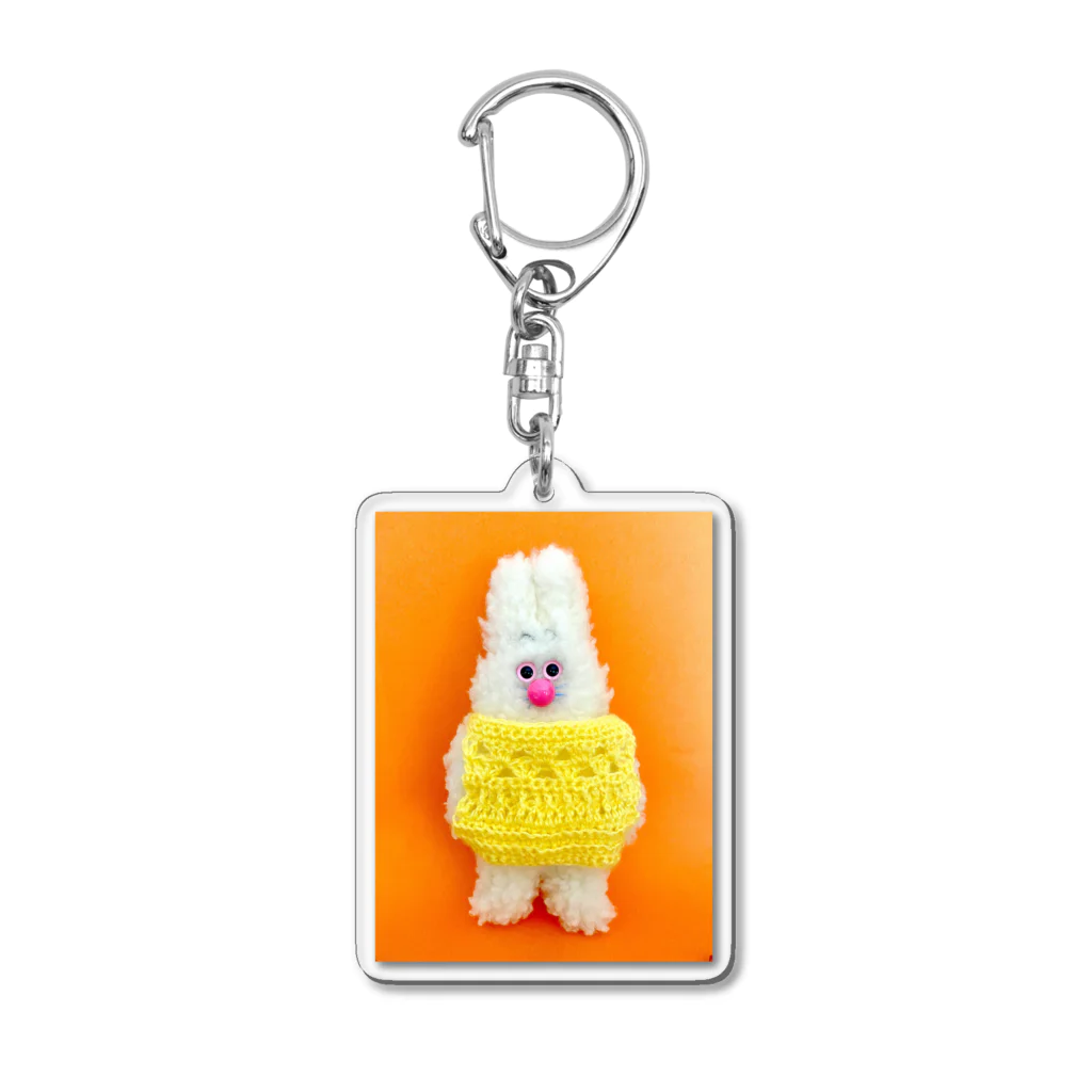 HARUNA AOKIのしゃぼんぼん・たまごニット Acrylic Key Chain