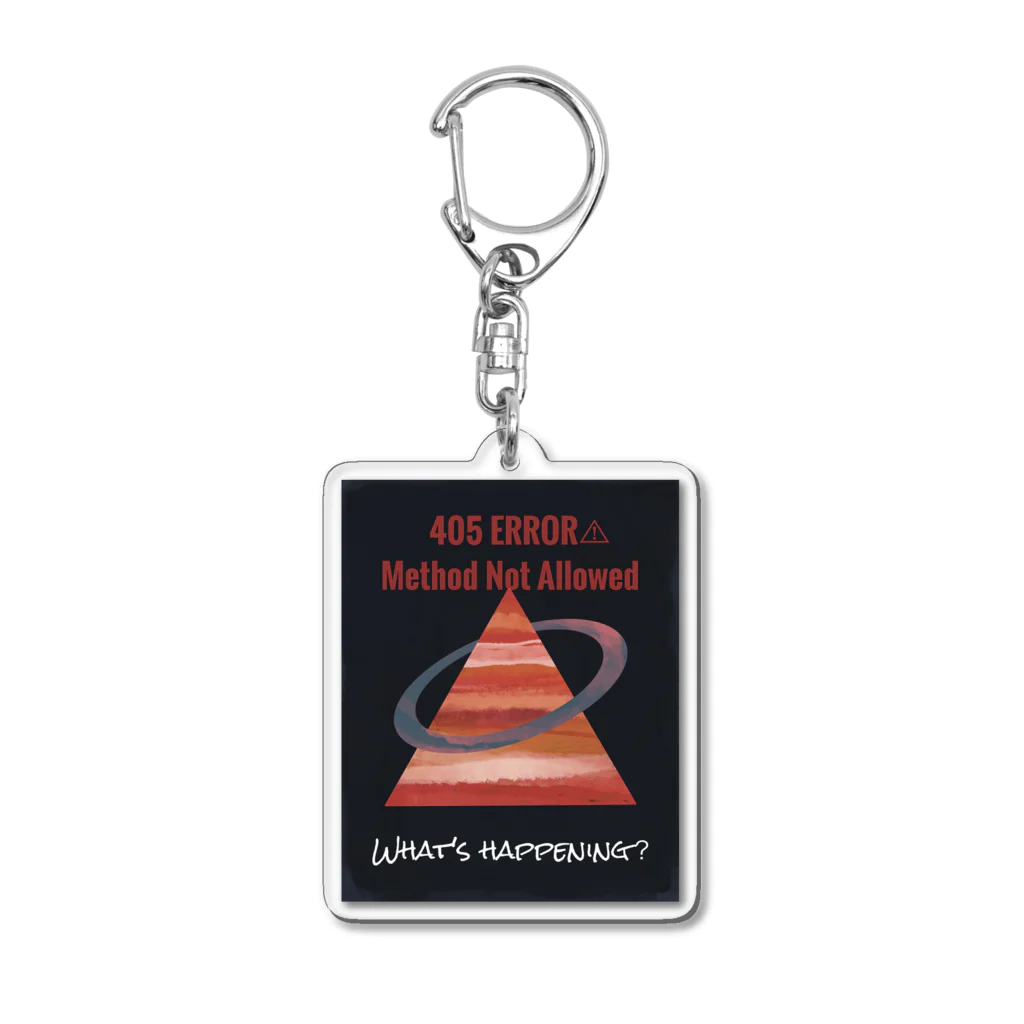 Orange Gum ShopのUNKNOWN PLANET ∅ Acrylic Key Chain