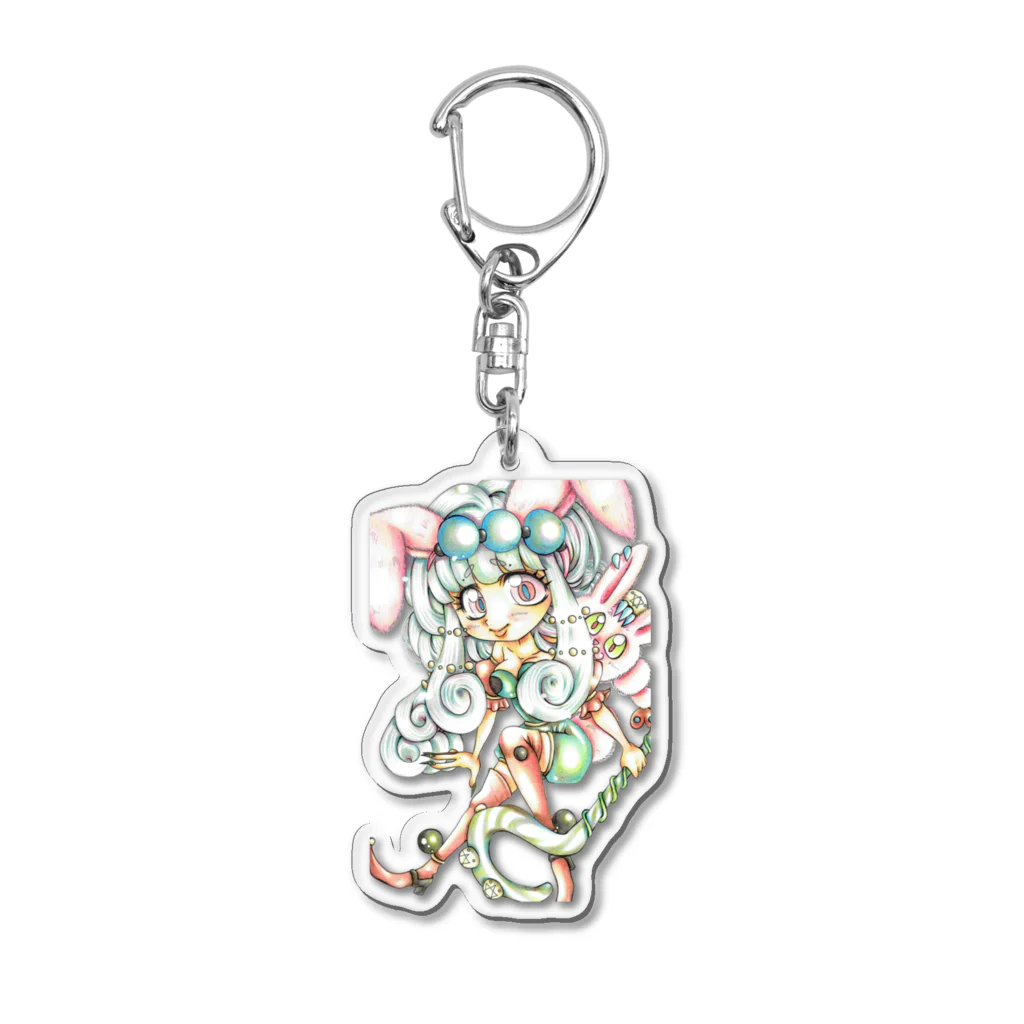 弐０Heartsのうさ耳魔術師 Acrylic Key Chain