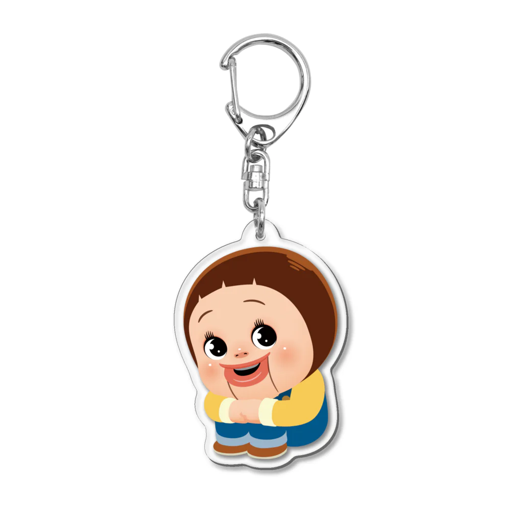 AKIRAMBOWのおすわりしょーちゃん / SHO-CHAN SIT DOWN Acrylic Key Chain