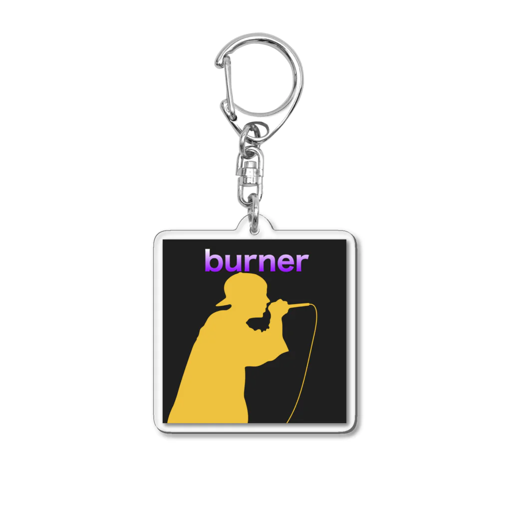 burnerのburner アクリルキーホルダー