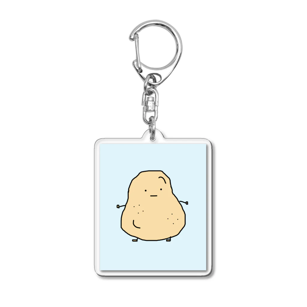 普通のじゃがいもの普通のじゃがいも Acrylic Key Chain