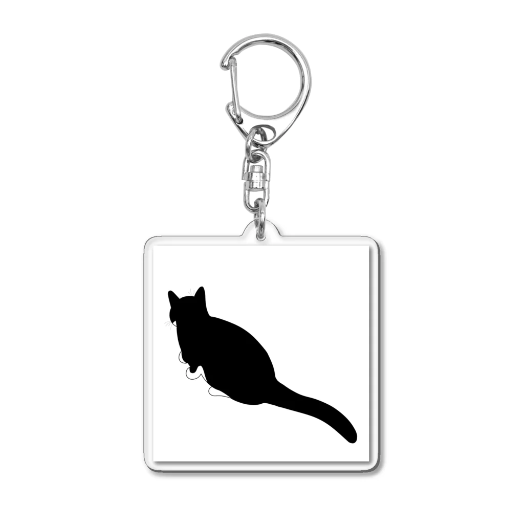 ？？？？？のらてにゃ〜ニャルソックver.〜 Acrylic Key Chain