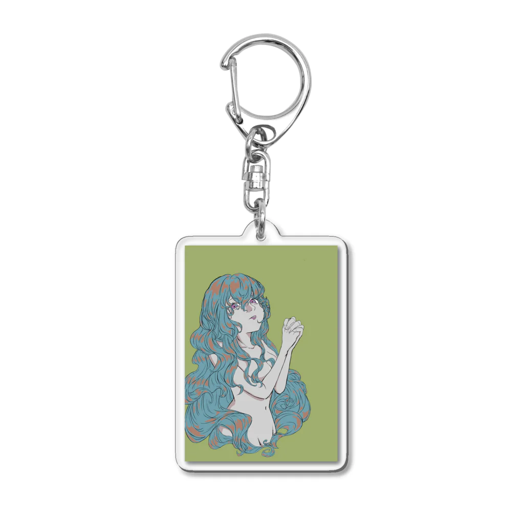 春のたけのこのAo Acrylic Key Chain