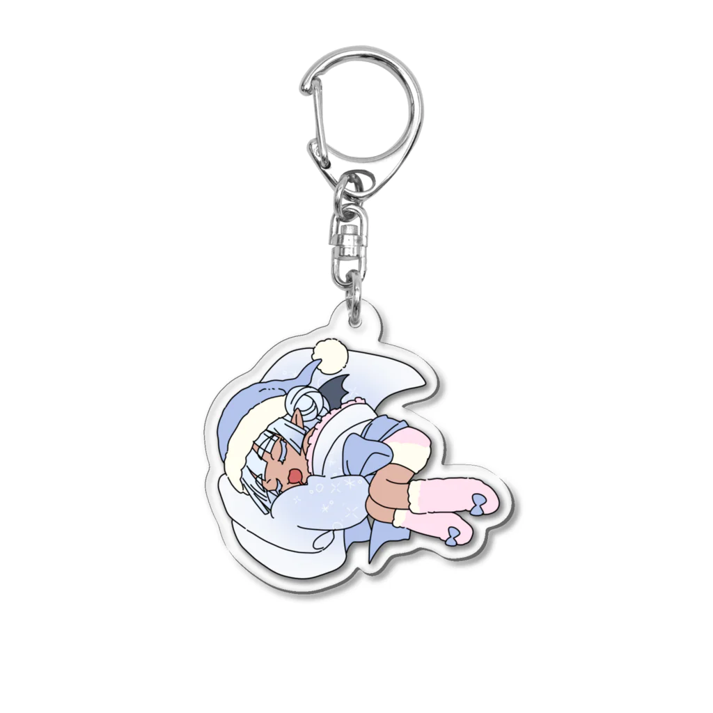 蒸犬流通センターの【サキュ学】ひょん Acrylic Key Chain