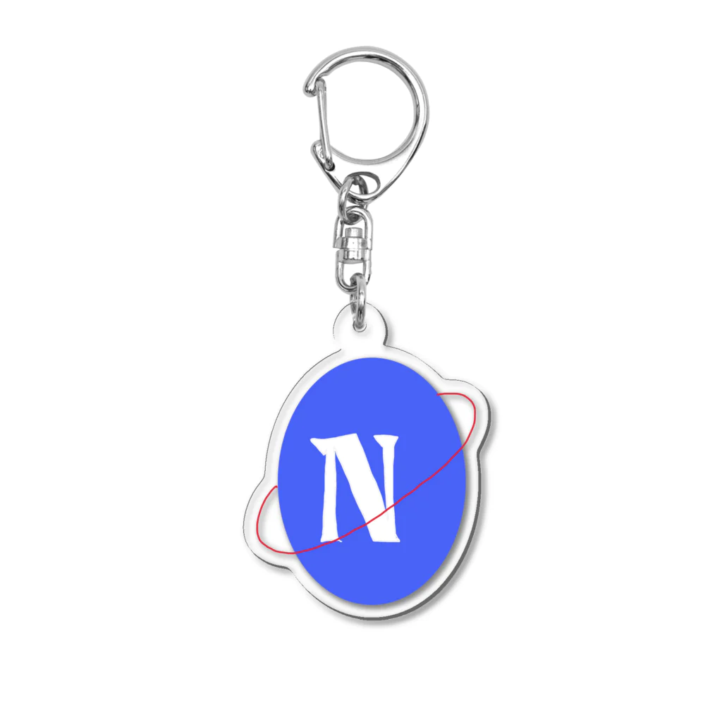 nekotamagochanのねこたまごちゃんofficialロゴグッズ Acrylic Key Chain